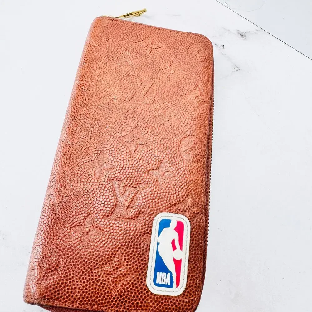 LOUIS VUITTON x NBA Capsule Bundle:  Zippy Vertical Wallet and Glasses Case